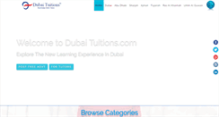 Desktop Screenshot of dubai-tuitions.com